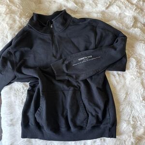 Kenneth-cole Men's Black and Grey Sweatshirt